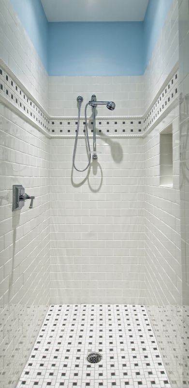 Modern Tiled Shower